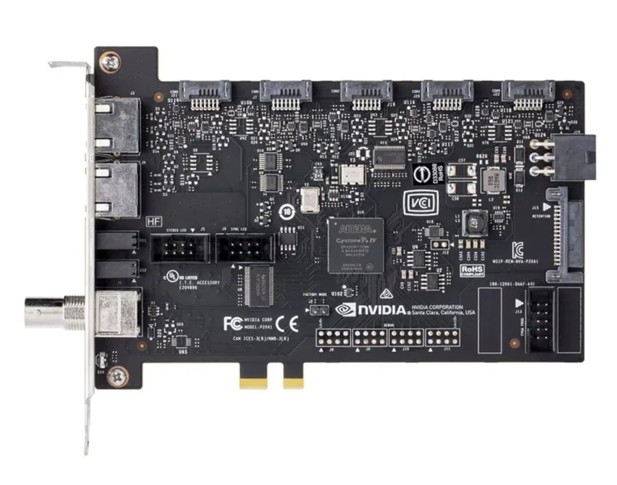 GPU-ускоритель NVIDIA Quadro Sync II Framelock Add-On 699-52061-0500-101 VCQPSYN — фото лота 1