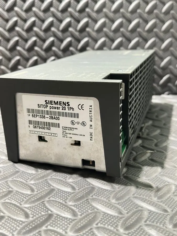 Блок питания Siemens SITOP Power Supply 6EP1 336-2BA00 50/60Hz 22.8V 26.4V DC 24 — фото лота 1