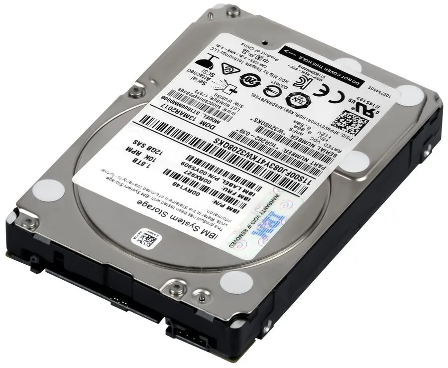Жёсткий диск IBM ST1800MM0008 1.8TB SAS-3 10K 128MB 2.5" Hot Swap Internal HDD