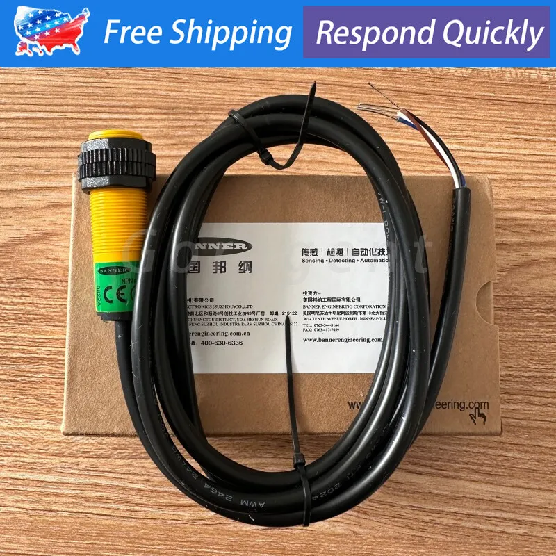 Фотоэлектрический датчик Banner S18SN6D Photoelectric Sensor 10-30VDC 150mA max