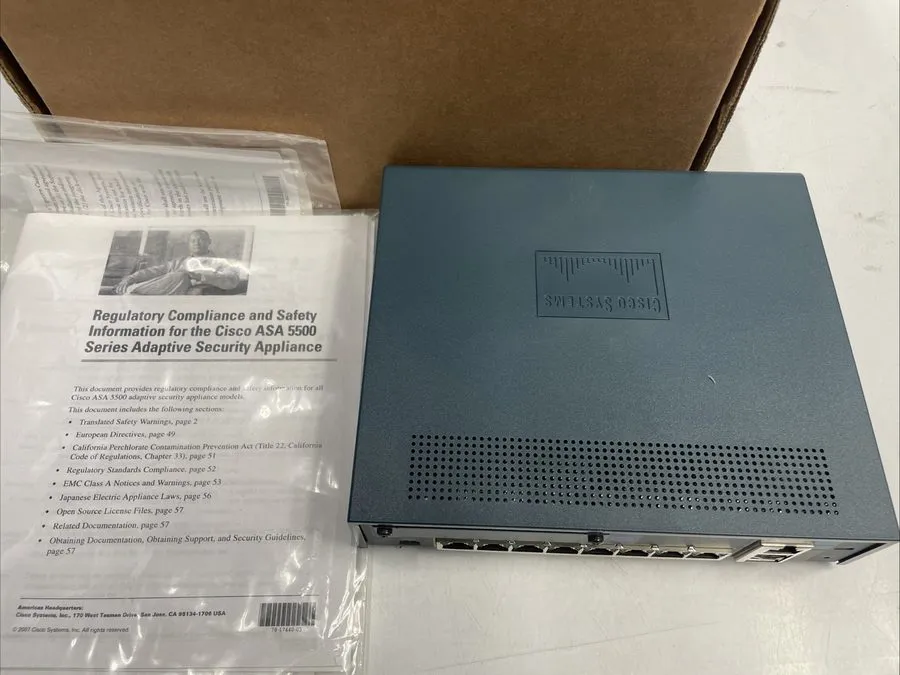 Межсетевой экран Cisco ASA 5505 V04 Adaptive Security Appliance SWITCH- other