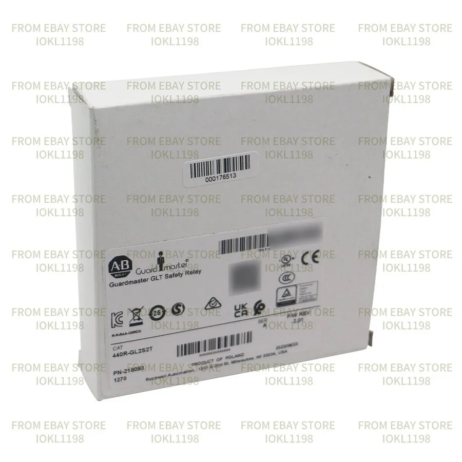 Реле безопасности Allen Bradley, 440R-GL2S2T, Guard Master Safety Relay Locking 