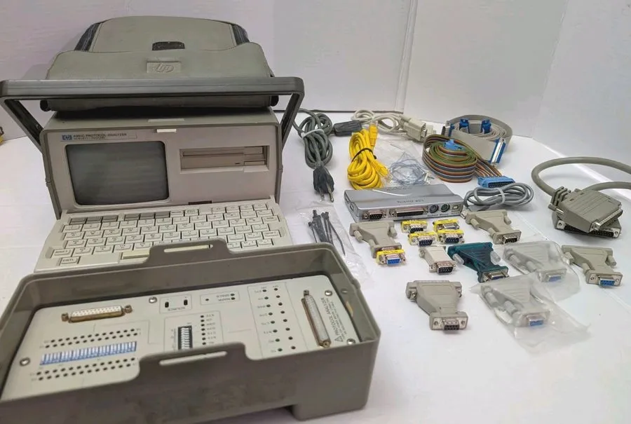 Анализатор Hp Agilent 4952A Protocol Analyzer & 18179A Interface Display — фото лота 1