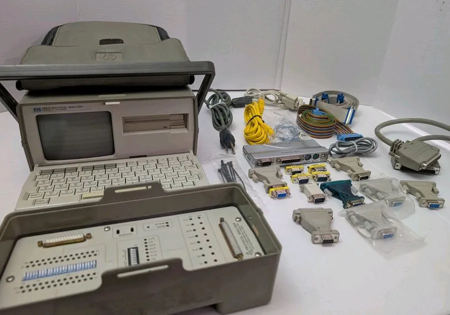 Анализатор Hp Agilent 4952A Protocol Analyzer & 18179A Interface Display — фото лота 2