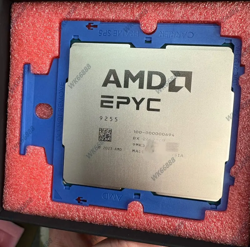 Процессор AMD EPYC 9255 CPU processor 24 core 48 thread 3.2GHz-4.3GHz CPU SP5 20