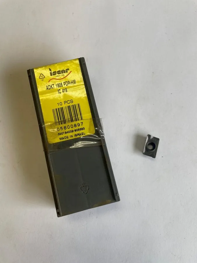 Режущий инструмент 5x ISCAR ADKT 1505PDR-HM Grade IC328 Carbide Turning Insert