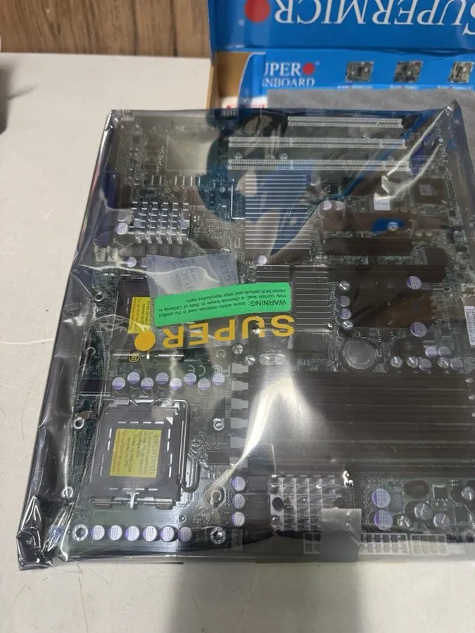 Материнская плата Supermicro X7DVA-E Dual LGA771 Server Motherboard ATX DDR2