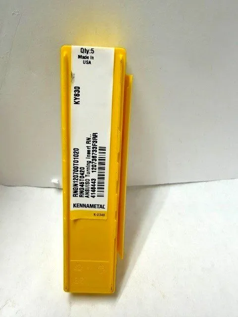 Режущий инструмент RNGN120700T01020 Ceramic turning insert KY830 Kennametal of 3 — фото лота 1