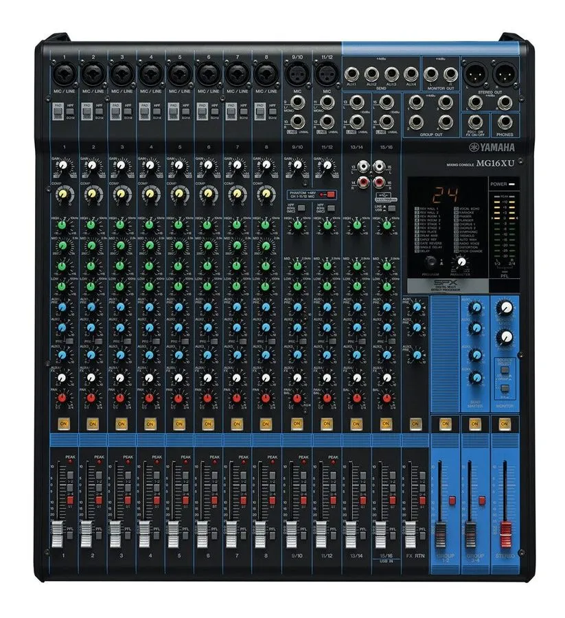 Микшерный пульт YAMAHA MG20XU 20 channel mixing console from japan