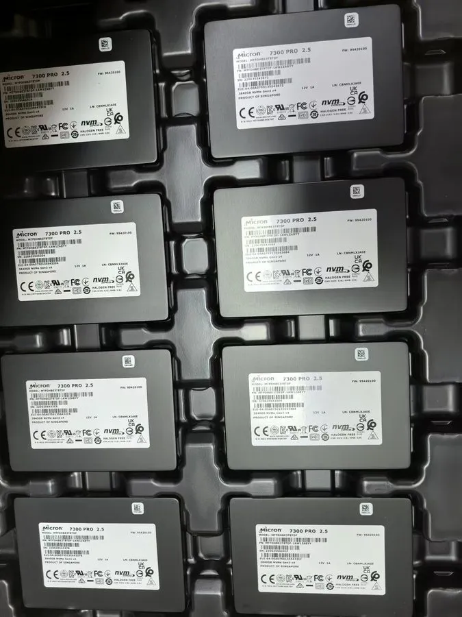 SSD-накопитель 3.84TB MICRON SSD 7300 PRO U.2 MTFDHBE3T8TDF SSD 2.5" NVMe 3480GB