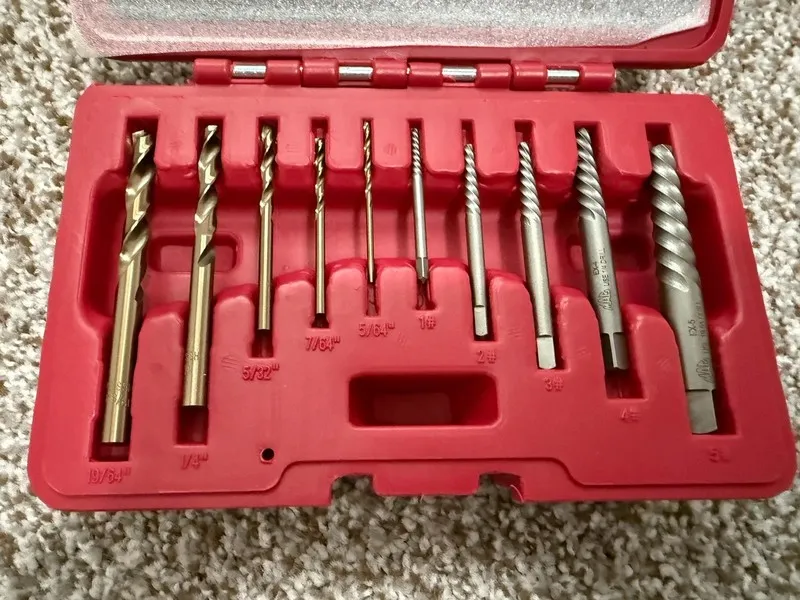 Режущий инструмент Mac Tools SPEX10MDS Cobalt Drill And Extractor Set