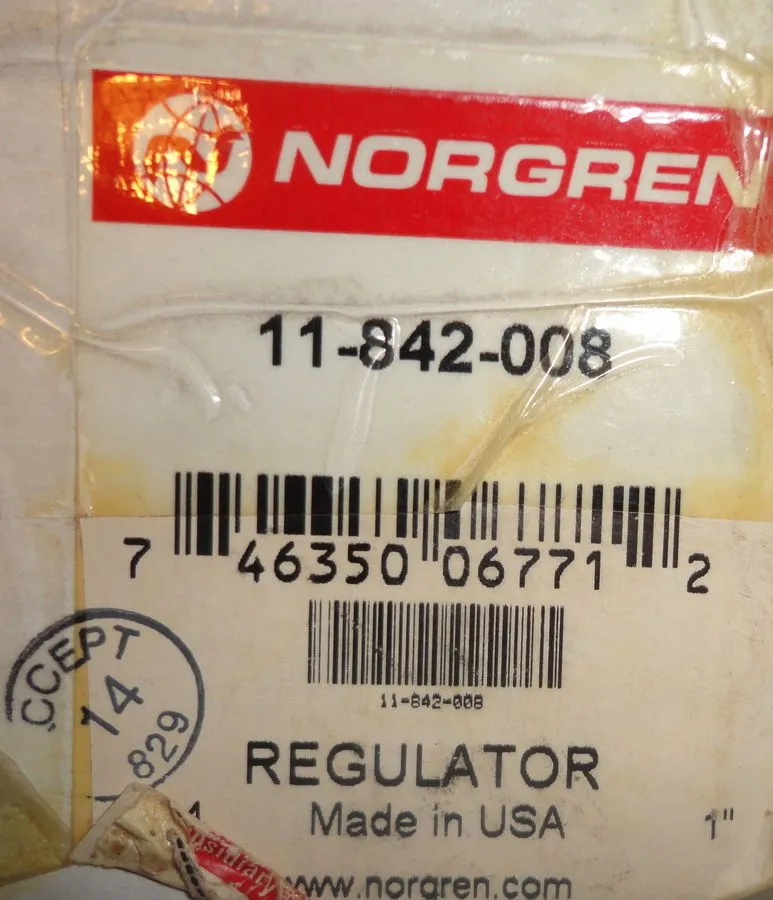 Трубопроводная арматура NORGREN 11-842-008 PNEUMATIC PILOT PRESSURE REGULATOR AI