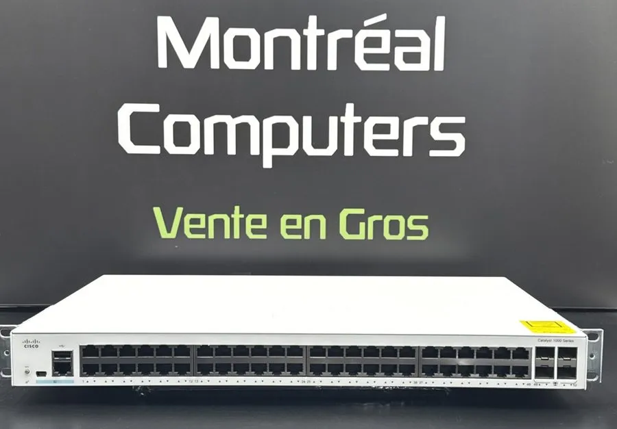Коммутатор Cisco C1000 C1000-48T-4G-L 48 Port PoE Gigabit Ethernet Switch