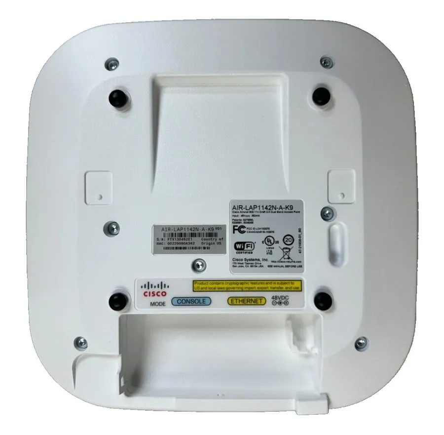 Точка доступа Wi-Fi x Cisco AIR-LAP1142N-A-K9 Aironet 802.11n Single Band Access