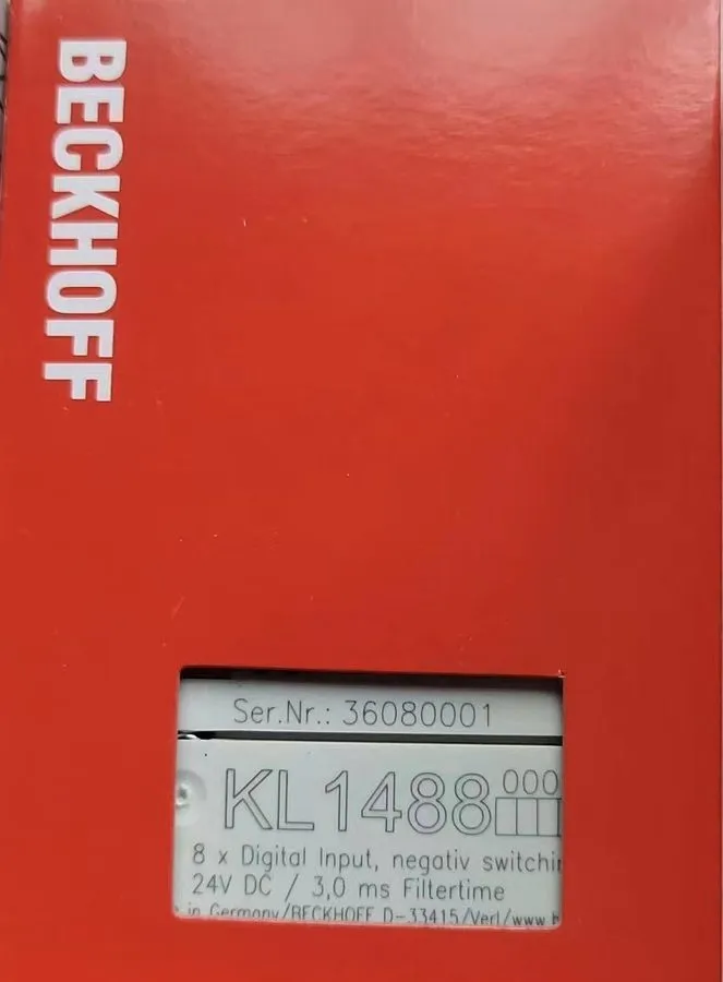 Модуль ввода-вывода Beckhoff KL1488 PLC Moudule In Box