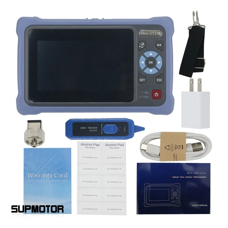 Тестер OTDR-4000D Mini-OTDR 1310NM/1550NM 100KM Optical Time Domain Reflectomete