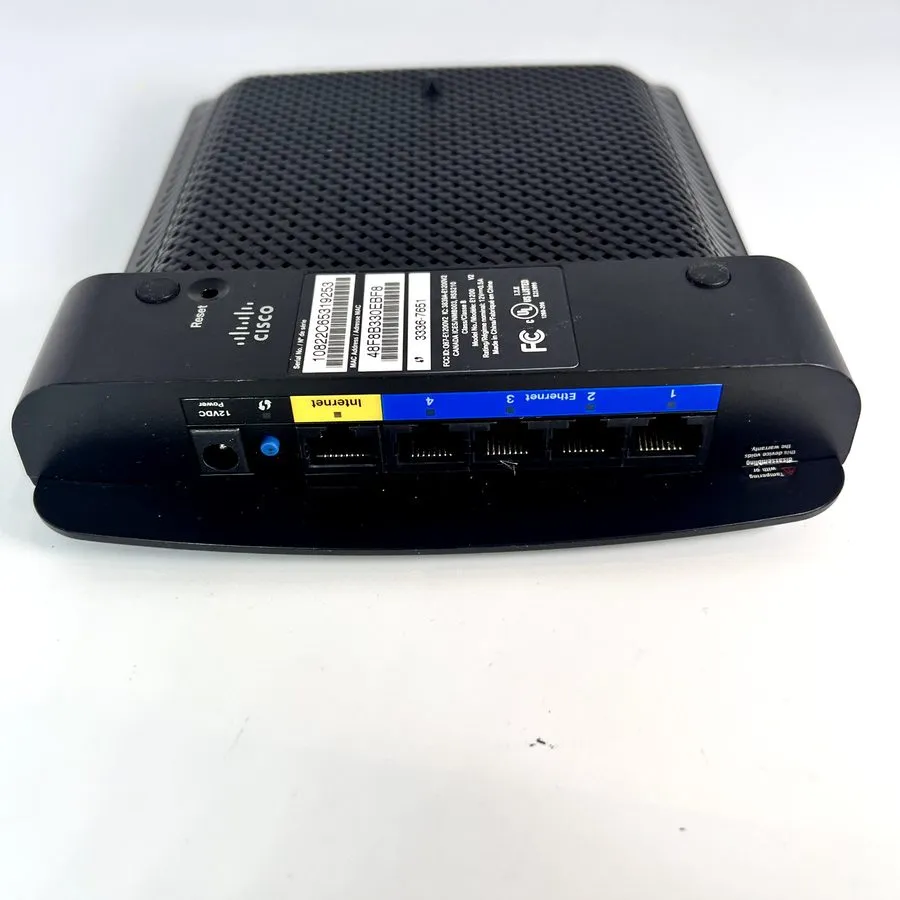 Маршрутизатор Cisco Linksys E1200 Wireless-N N300 Router 2.4GHz WiFi 4-Port