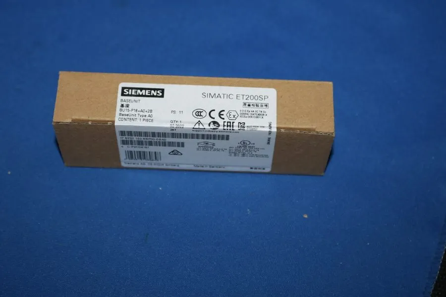 Модуль ввода-вывода Siemens 6ES7193-6BP00-0BA0 SIMATIC ET 200SP, Base Unit BU15-