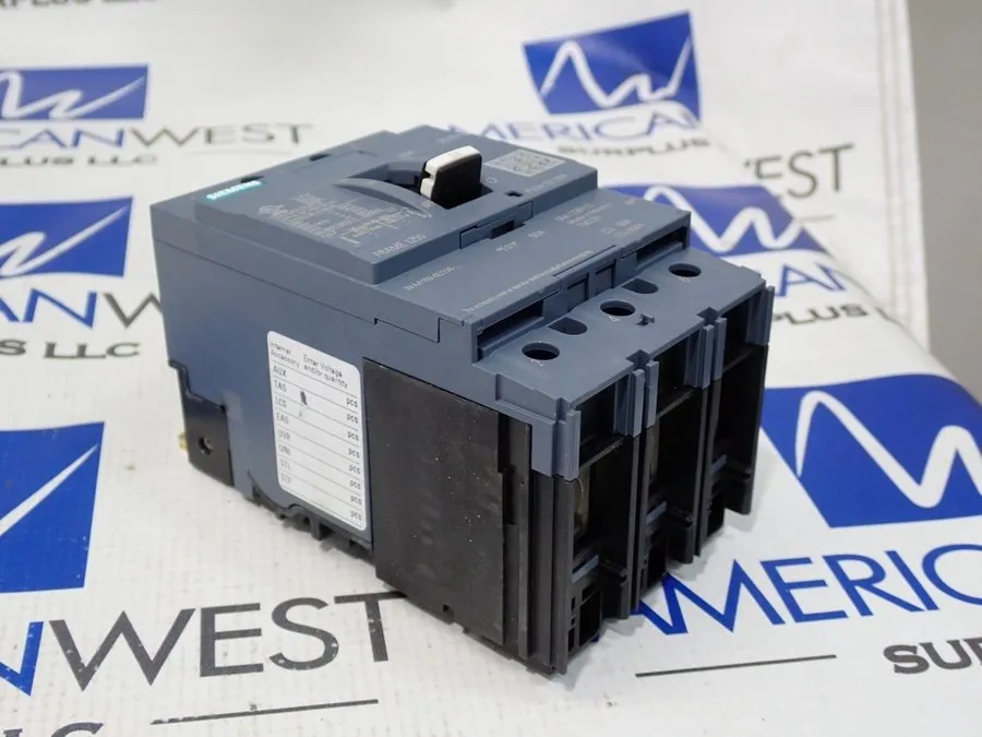 Автоматический выключатель Siemens 3VA4150-4ED34-0AA0 Circuit Breaker 50 Amp 3 P