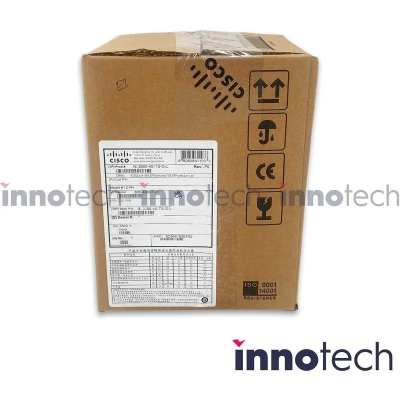 Коммутатор Cisco Industrial IE-2000-4S-TS-G-L Ethernet 2000 Switch