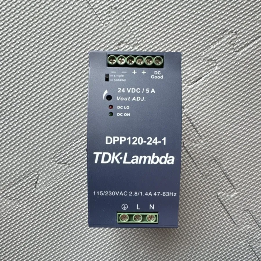 Блок питания TDK Lambda DPP120-24-1 DIN Rail Power Supply 24VDC 5A 120W 115 230V — фото лота 2