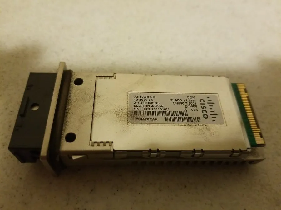 Трансивер Cisco X2 X2-10GB-LR 10GbE SMF 10KM Transceiver Module P/N: 10-2036-04