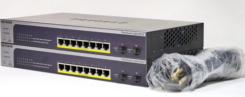 Коммутатор Netgear ProSafe GS510TLP 8-Port Gigabit PoE+ Smart Switch