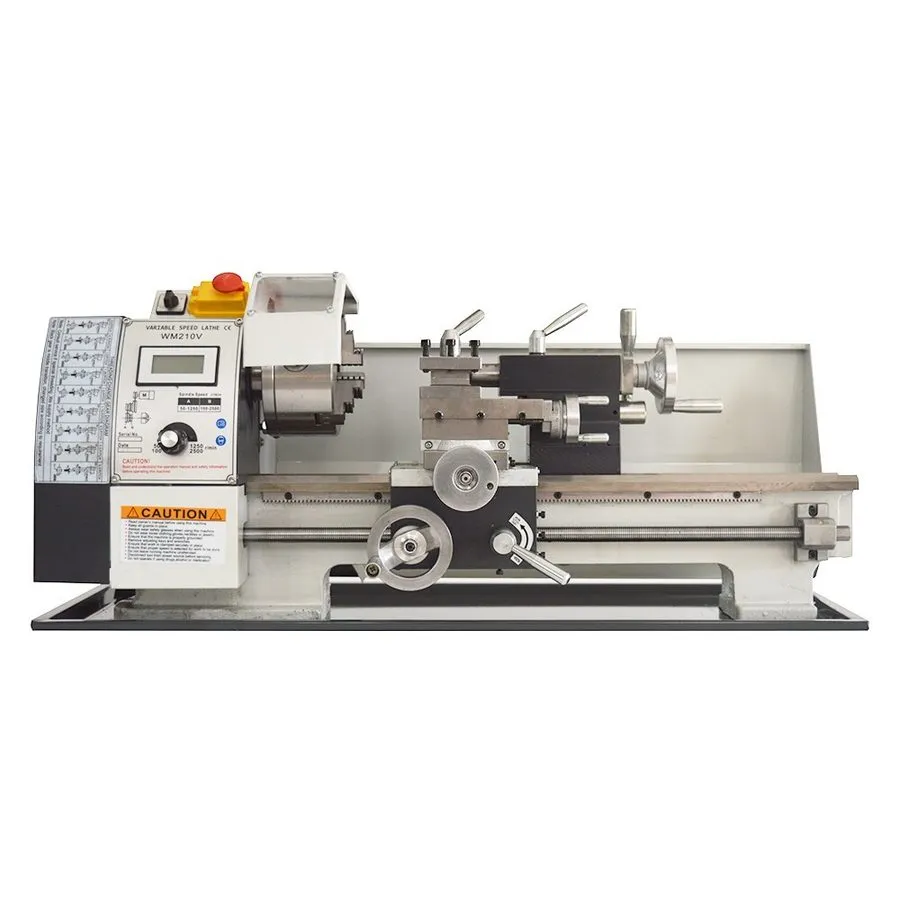 Оборудование ЧПУ Desktop Inch Precision Instrument Metal Bench Lathe 110V 1100W 