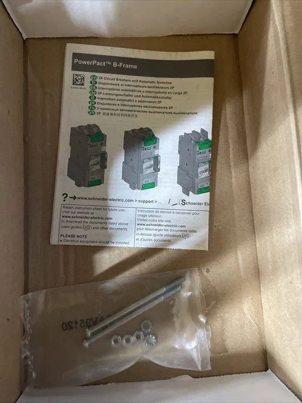 Автоматический выключатель SQUARE D BDL26100 2 POLE 100AMP 480V 18KA CIRCUIT BRE