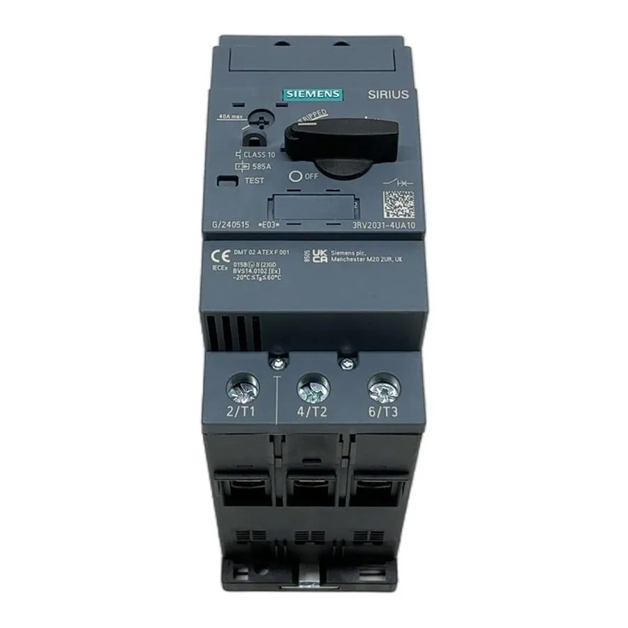 Автоматический выключатель Siemens SIRIUS 3RV2031-4UA10 Motor Protection Circuit