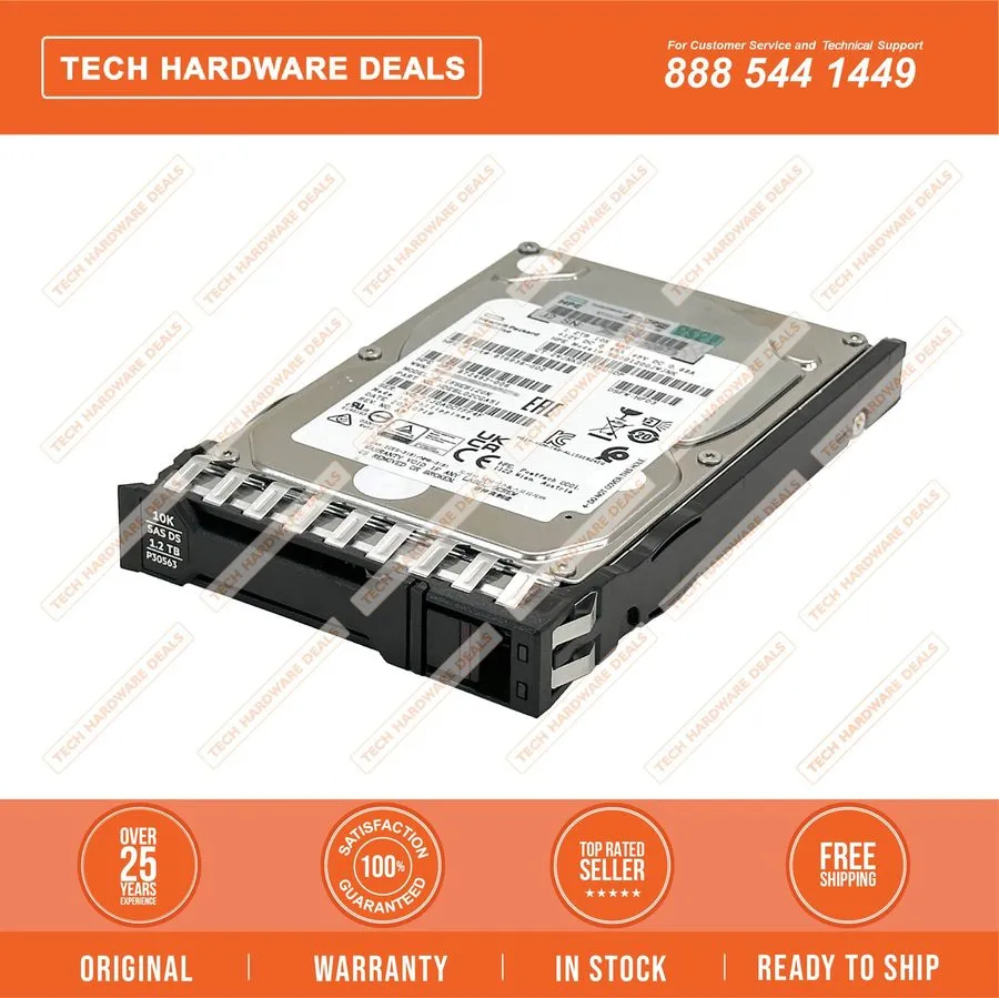 Жёсткий диск 876936-002 0 Hours BULK HPE 1.2TB SAS 12G 10K SFF SC DS HDD
