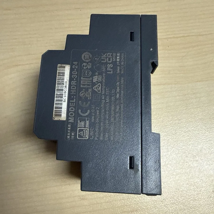 Блок питания MEAN WELL HDR-30-24 36W 24V 1.5A Hat Rails Power Supply DIN-RAIL