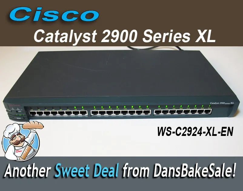 Коммутатор Cisco WS-C2924-XL-EN Catalyst 2900 XL 24-Port 10/100 Ethernet Switch