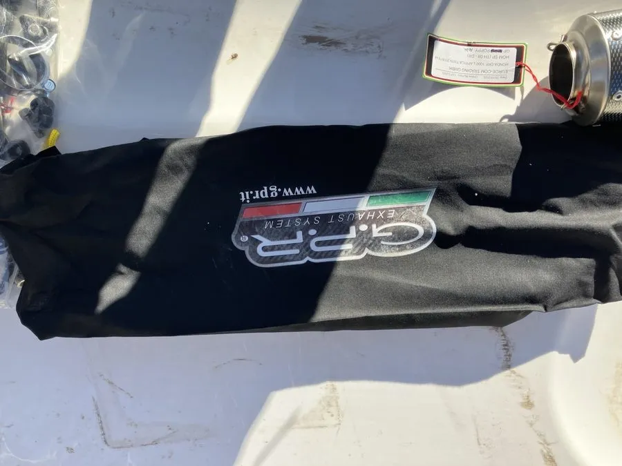 Георадар GPR GP Evo4 Poppy Exhaust Honda Africa Twin CRF1000L (2018–2019) — фото лота 1