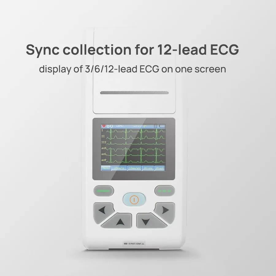 Электрокардиограф GE Mac 1200 St Portable 12-Lead Resting Electrocardiograph ECG — фото лота 2