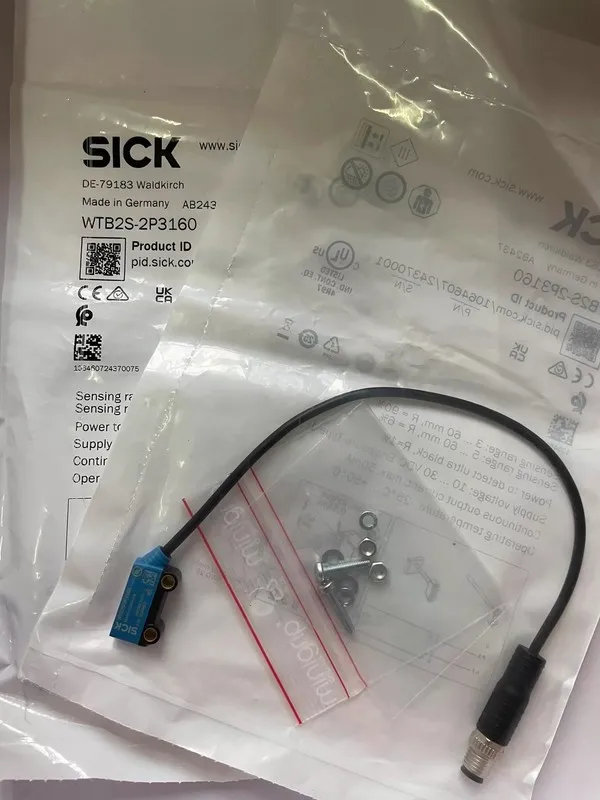 Фотоэлектрический датчик SICK WTB2S-2P3160 Photoelectric Sensor 1064607