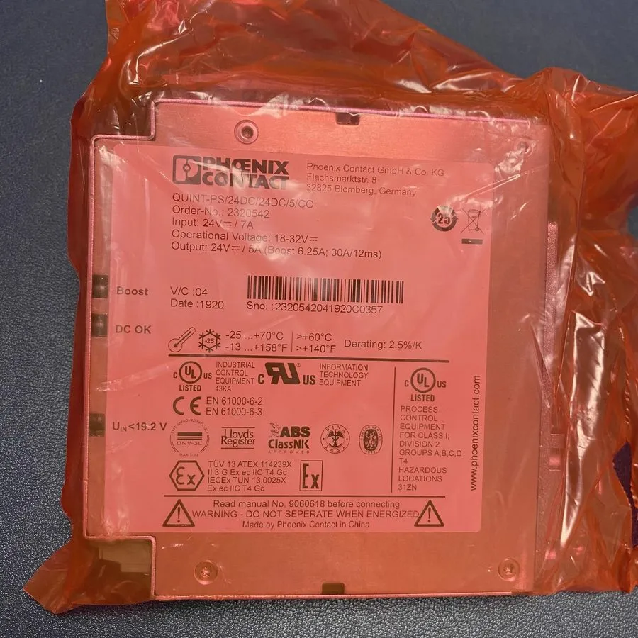 Блок питания Phoenix Power supply QUINT-PS/24DC/24DC/5/CO 2320542