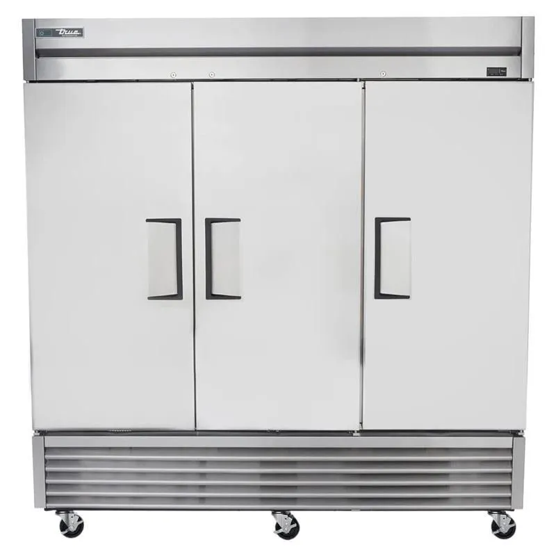 Холодильный шкаф True TS-72-HC 78" 3-Section Reach-In Refrigerator w/ 3 Solid Do — фото лота 1