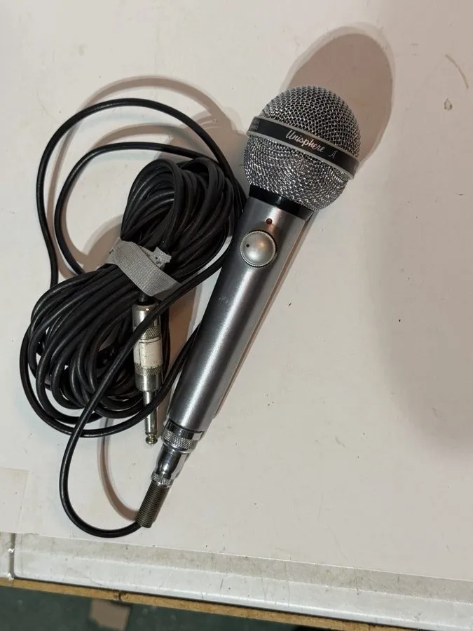 Микрофон Unisphere A PE585V High Impedance Dynamic Chrome Microphone SHURE USA