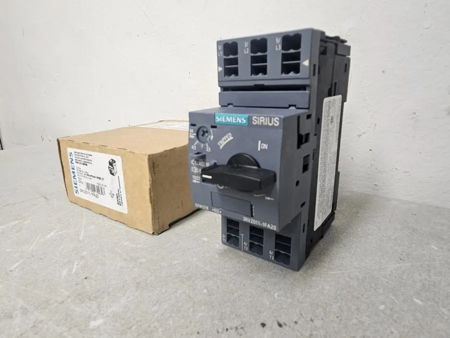 Автоматический выключатель SIEMENS SIRIUS 3RV2011-1FA20 3P 3.5-5A Motor Protecti