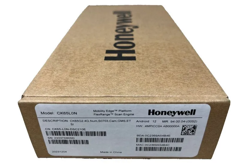 Терминал сбора данных HONEYWELL CK65-L0N-DSC210E Flex Range 2D, SR, BT, WiFi, Nu — фото лота 2