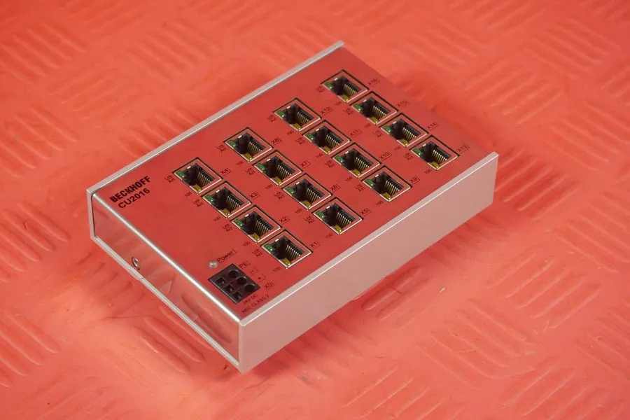 Коммутатор Beckhoff CU2016-0000 Ethernet Switch 16 Port 24 VDC