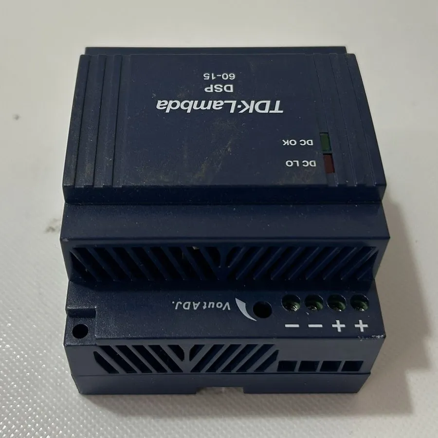 Блок питания TDK-Lambda DSP60-15 60W 15VDC 4A DIN Rail Switching Power Supply — фото лота 1
