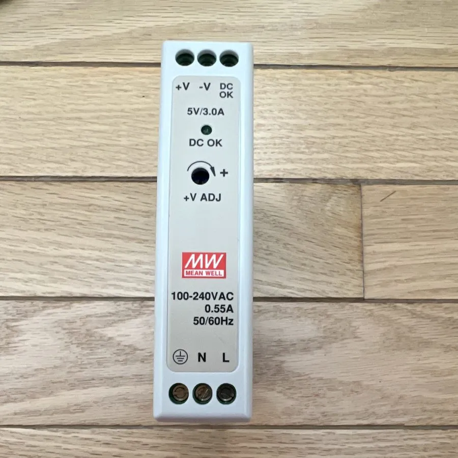 Блок питания Mean Well MDR-20-5 DIN Rail Power Supply 5V 3A 15W 100-240VAC OB
