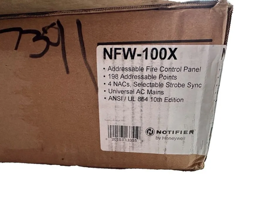 Оборудование пожарной сигнализации NOTIFIER NFW-100X Fire Alarm Control Panel. .