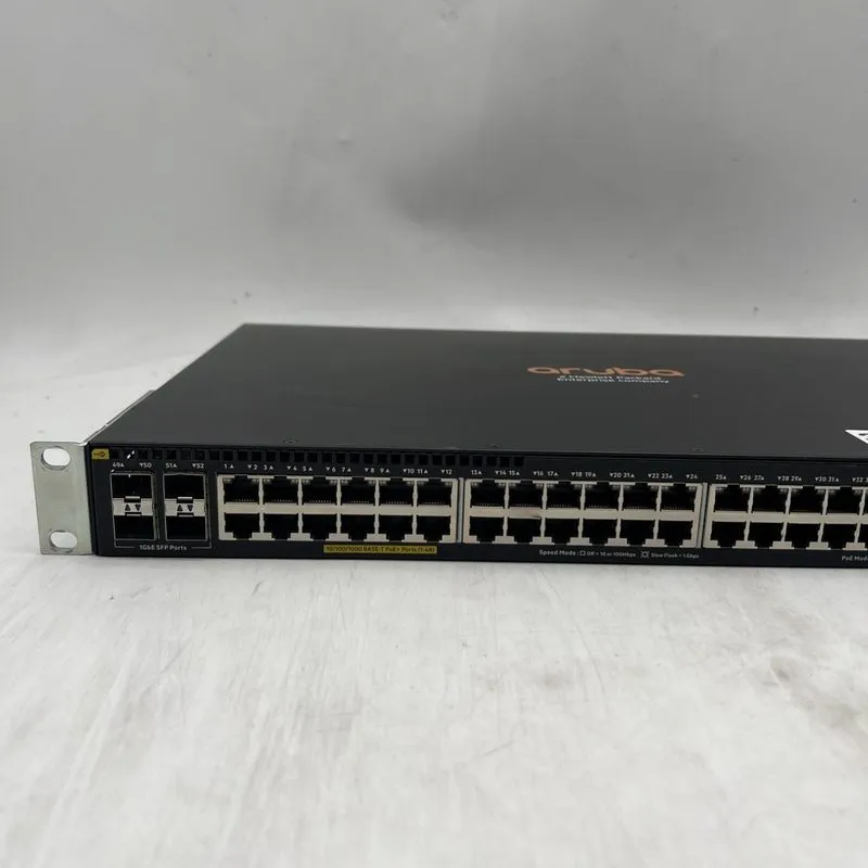 Коммутатор HPE ARUBA 2930F JL262A 48-PORT POE+ GIGABIT NETWORK SWITCH — фото лота 2