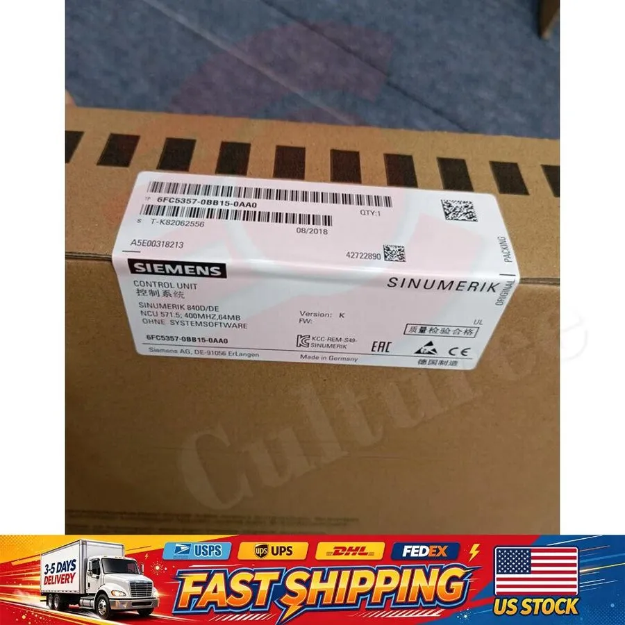 Стойка ЧПУ Siemens 6FC5357-0BB15-0AA0 SINUMERIK 840DDE CNC hardware