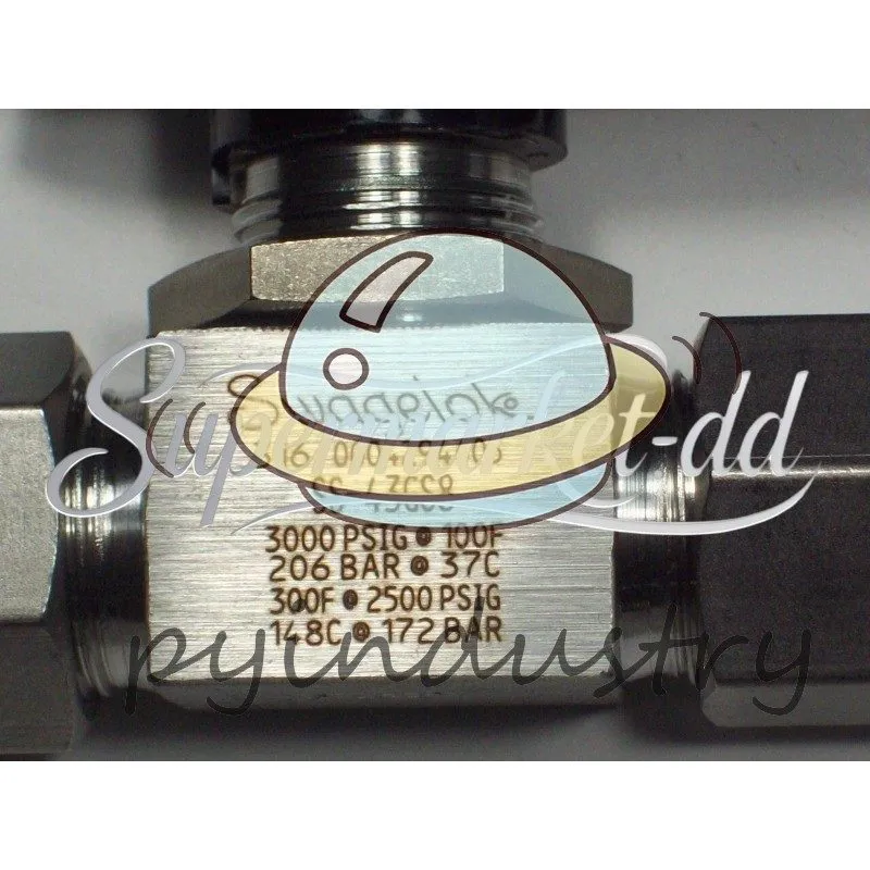 Клапан Swagelok SS-43GS8 1/2" Tube Ball Valve 316 Stainless Steel 3000 PSI