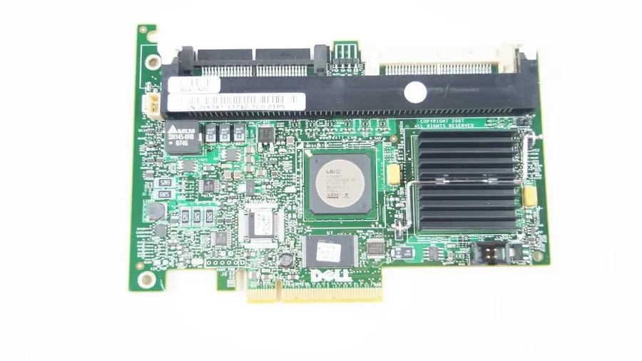 Контроллер Dell 0TU005 PERC 5/i SAS RAID Controller 256MB PCIe PowerEdge1950 295