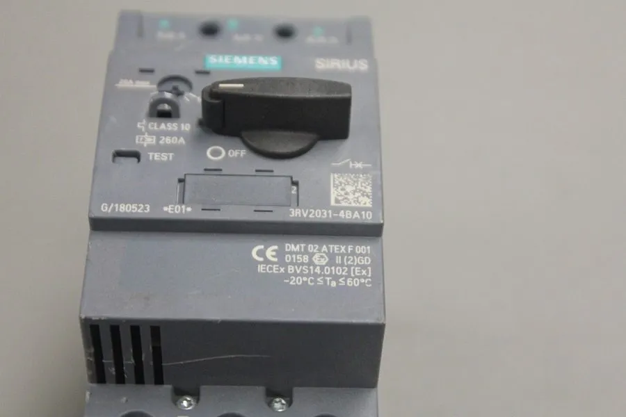 Автоматический выключатель Siemens 3RV2031-4BA10 MOTOR Protection Circuit Breake